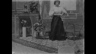 Oldest erotic movie ever made - Woman Undressing (1896)