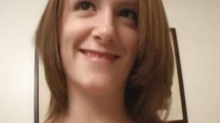 Amateur Horny Wife Gets a Creampie